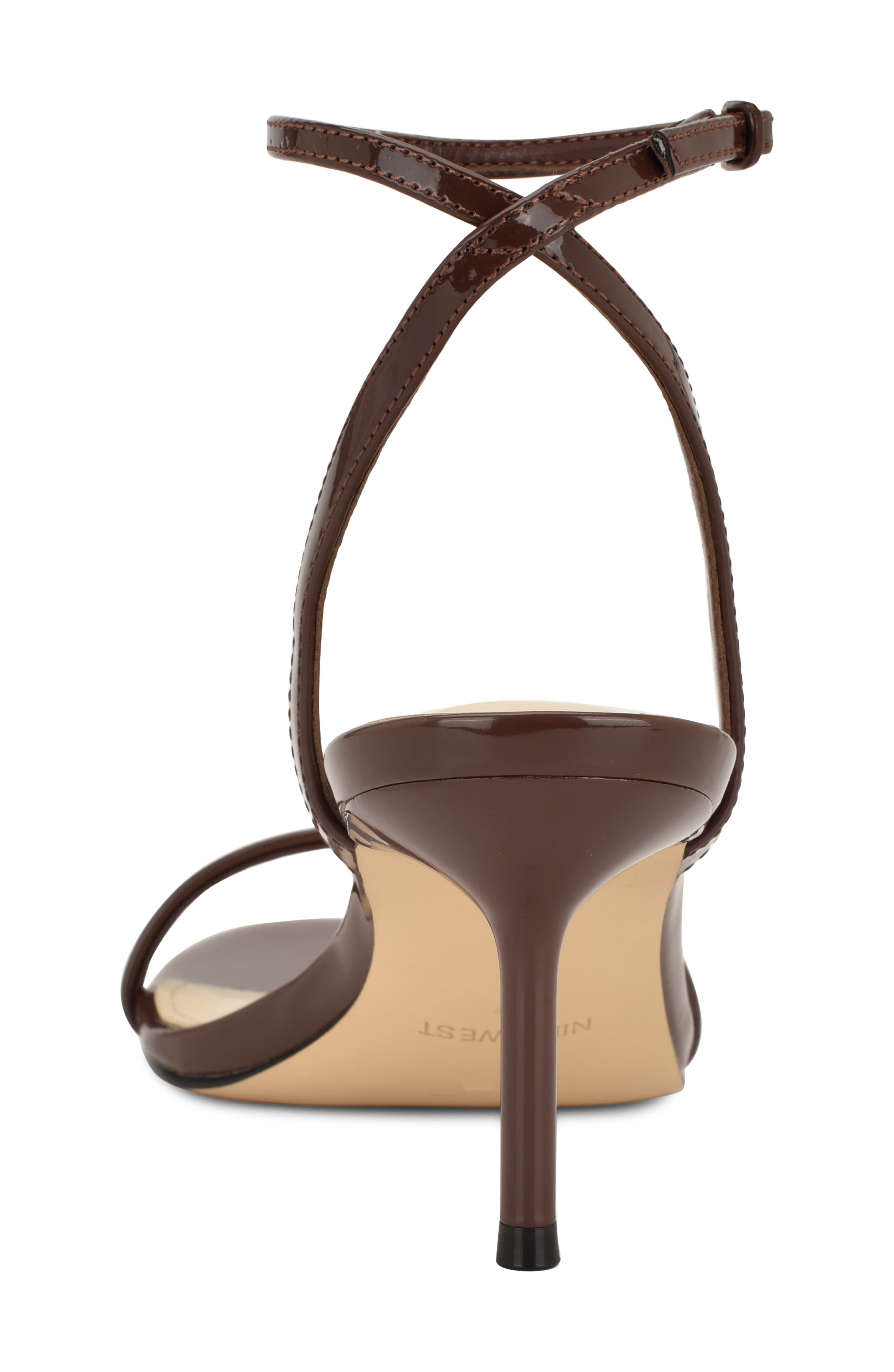 Waltz Ankle Strap Sandal, Alternate, color, MEDIUM BROWN