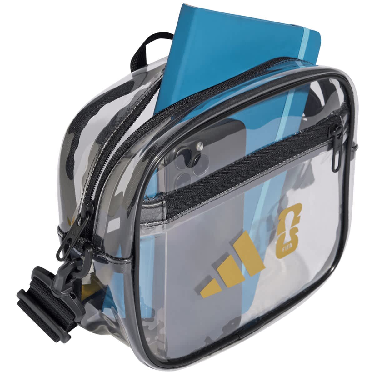 adidas Black 2026 FIFA World Cup Official Emblem Bag, Alternate, color, Black