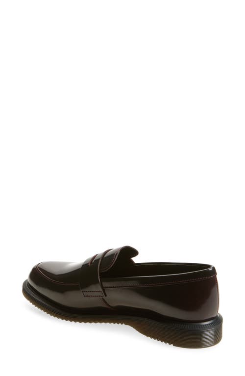 Dr. Martens Temara Arcadia Leather Loafers In Red
