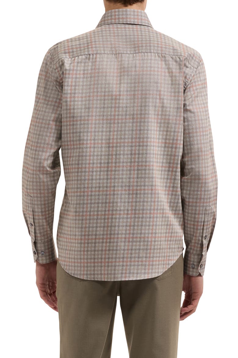 Alvin Cotton Button-Up Shirt, Alternate, color, OLIVE