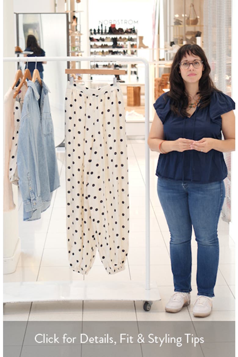 Dot Balloon Pants video