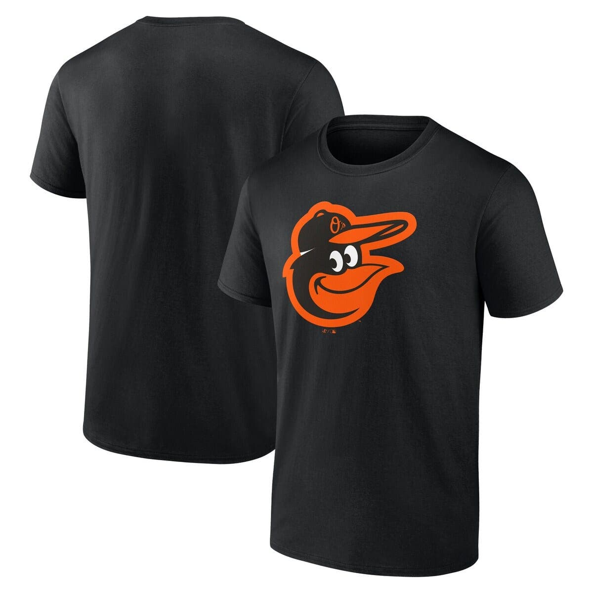 Profile Black Baltimore Orioles Big & Tall Primary Logo T-shirt