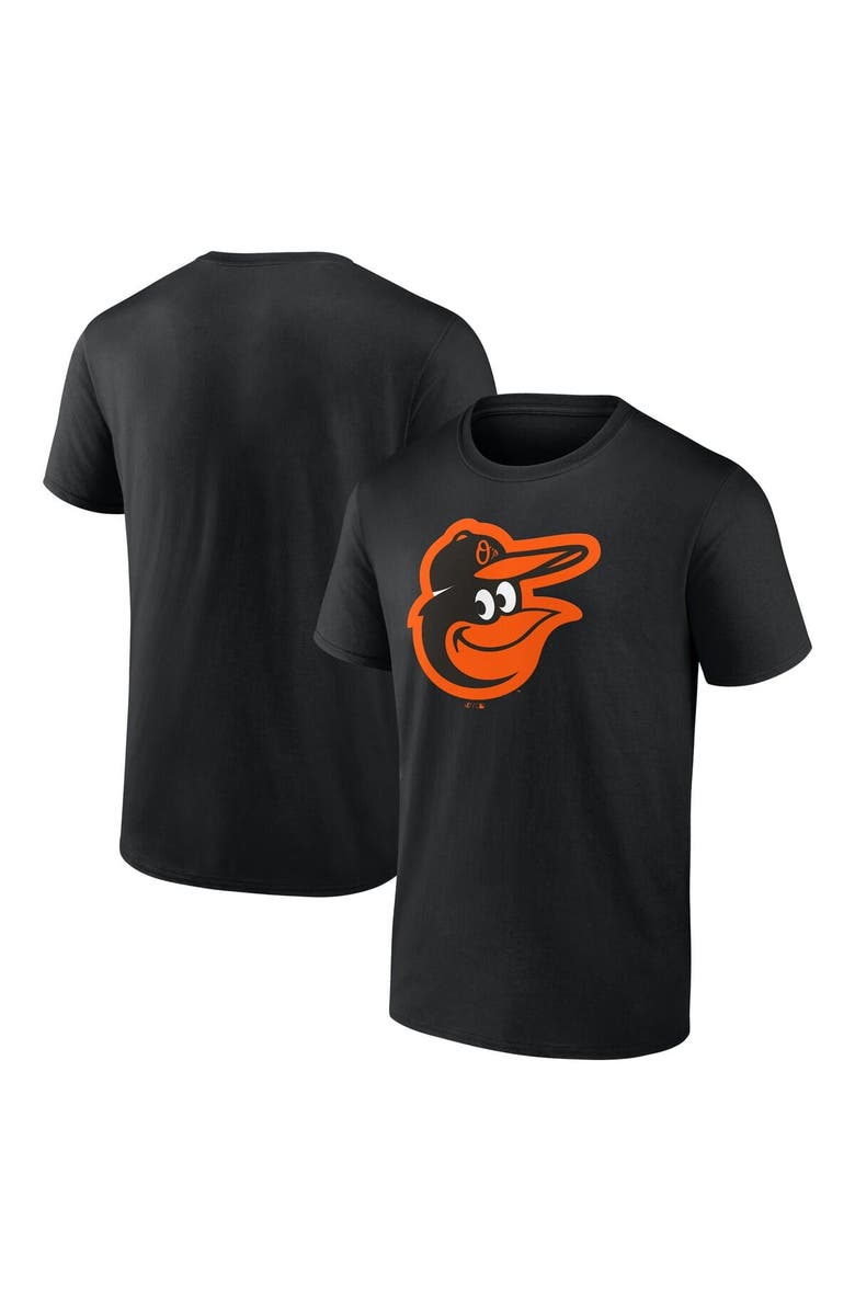 PROFILE Men's Profile Black Baltimore Orioles Big & Tall Primary Logo T-Shirt, Main, color, Black