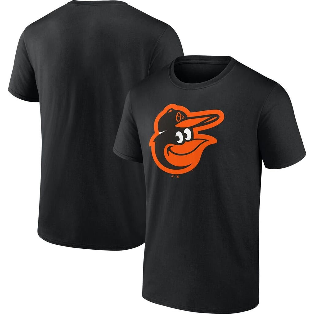 Profile Black Baltimore Orioles Big & Tall Primary Logo T-shirt