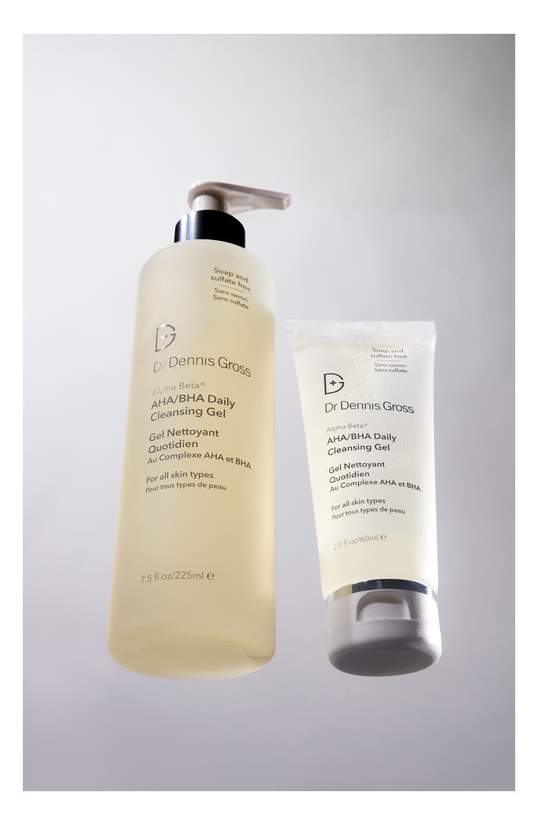 Dr. Dennis Gross Skincare Alpha Beta<sup>®</sup> AHA/BHA Daily Cleansing Gel, Alternate, color,