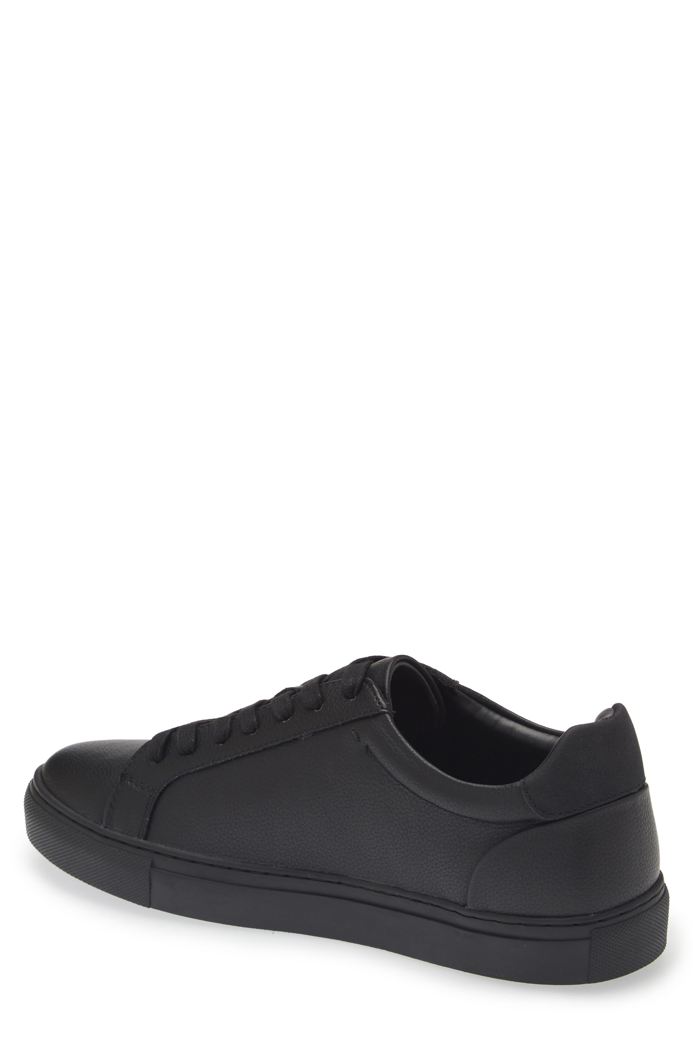NORDSTROM RACK Austin Low Top Sneaker, Alternate, color, Black- Black