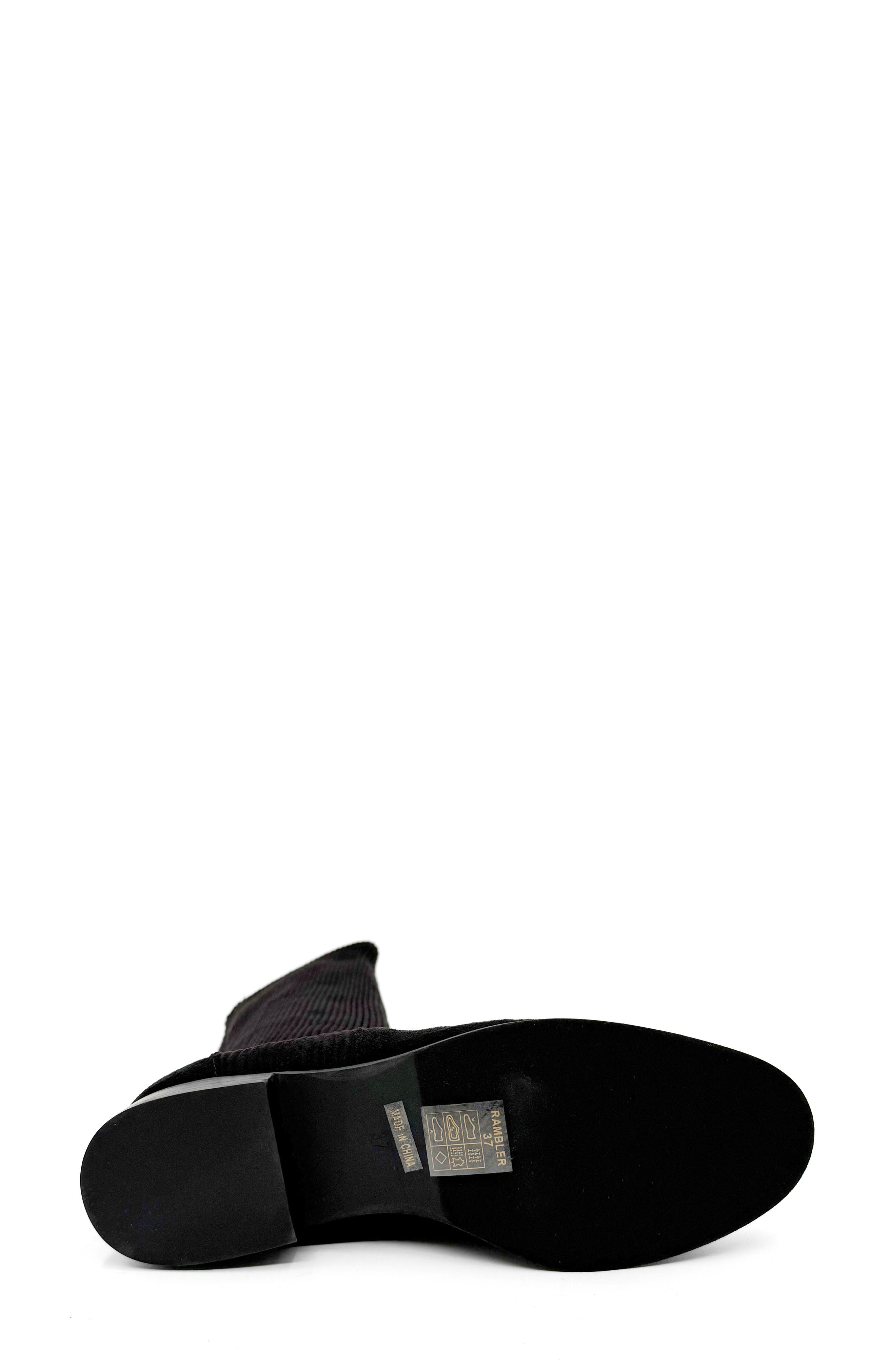 Rambler Tall Boot, Alternate, color, BLACK MICRO