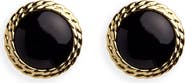 ARGENTO VIVO Bezel Stud Earrings