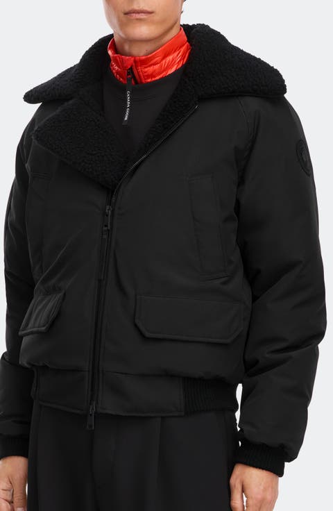 Chilliwack 750 Fill Power Down Aviator Bomber Jacket