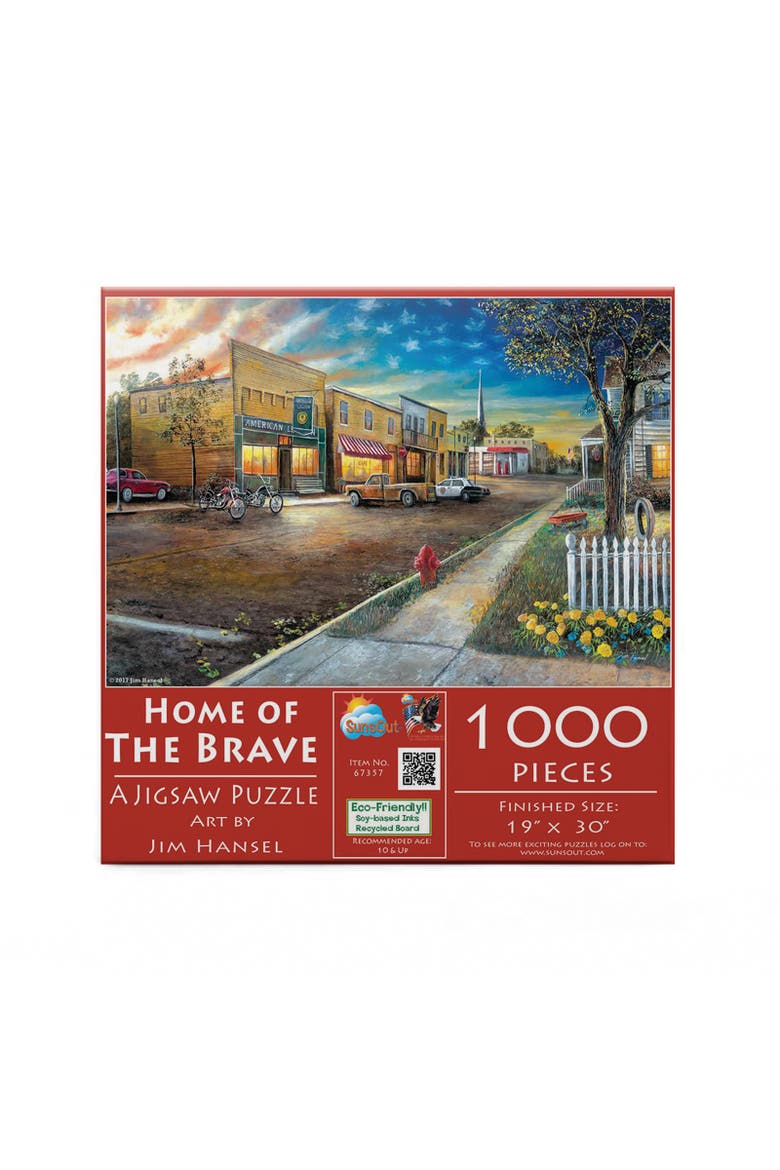 Home of the Brave 1000 piece Jigsaw Puzzle for Adults, Alternate, color, Multicolor