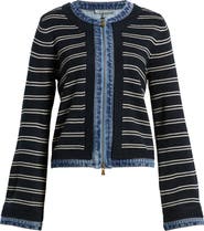 Wit & Wisdom Mixed Media Jacket