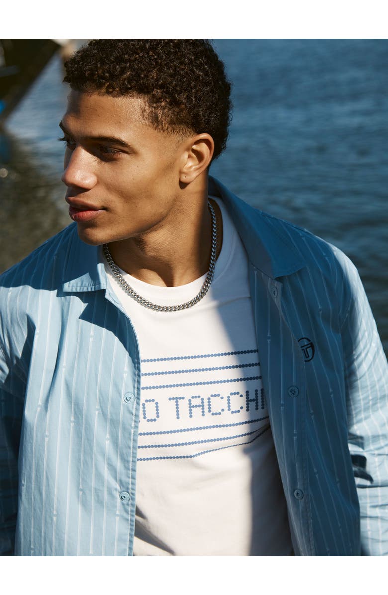 Sergio Tacchini Colonna Jacket, Alternate, color, Faded Denim