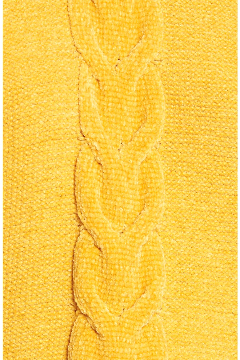 Cable Knit Chenille Sweater, Alternate, color, YELLOW MINERAL