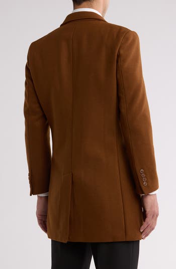 Tailored Wool Blend Jacket