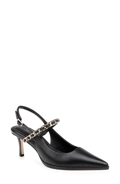 Georgine Slingback Pointed Toe Mary Jane Pump (Women)