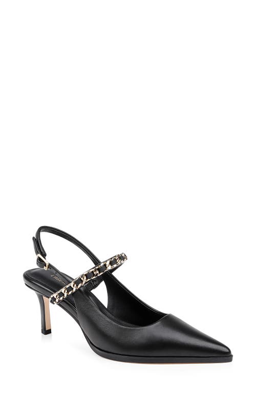 L AGENCE L'AGENCE GEORGINE SLINGBACK POINTED TOE MARY JANE PUMP