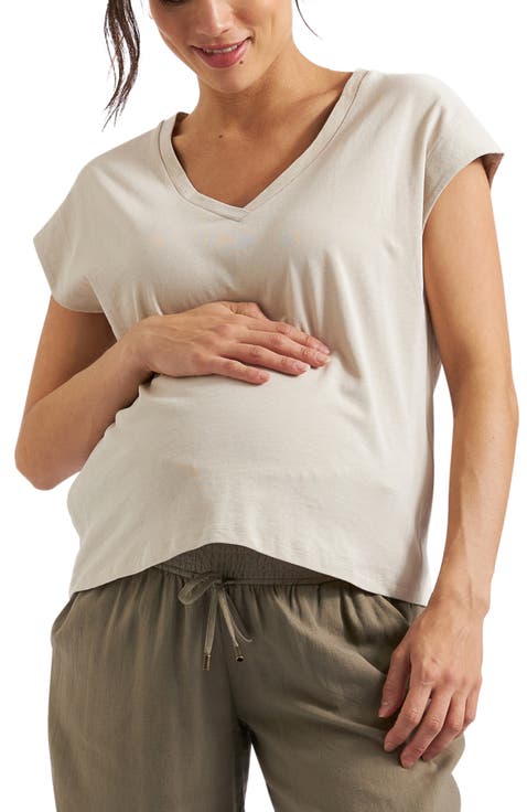 Marly Zip Nursing Tee