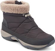 Easy Spirit Eagan Boot with Faux Fur Trim