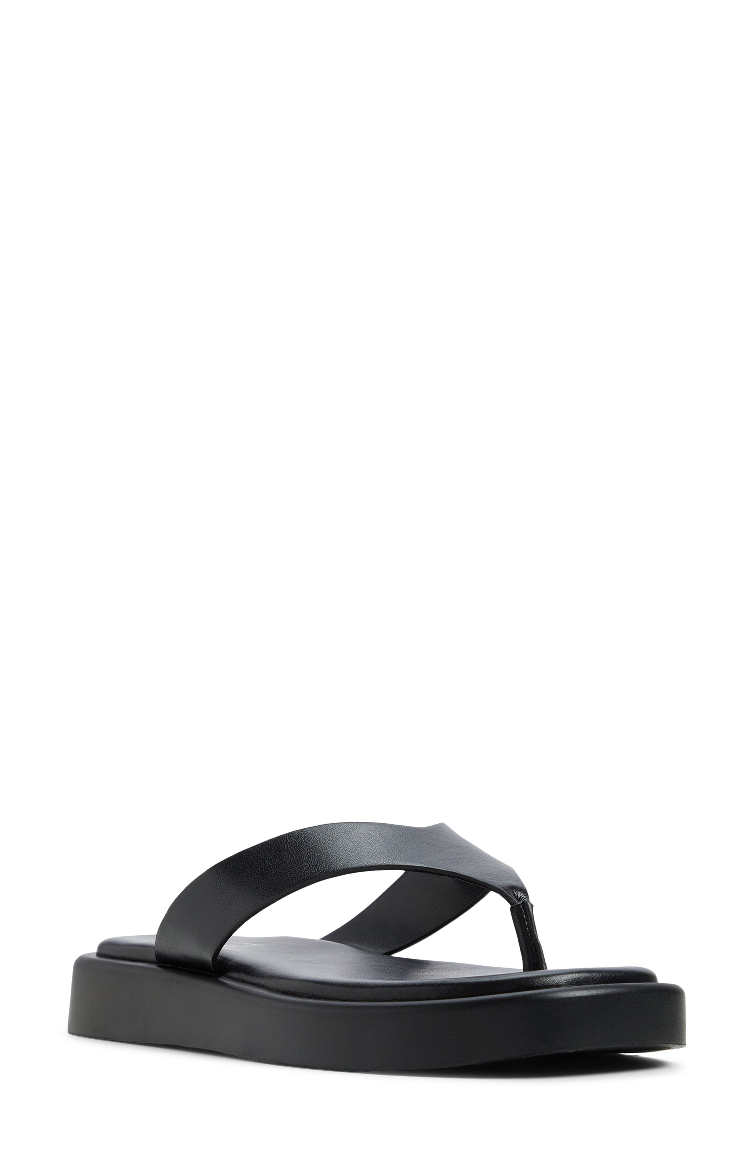 Call It Spring By Aldo Buena Platform Flip Flop, Main, color, Black