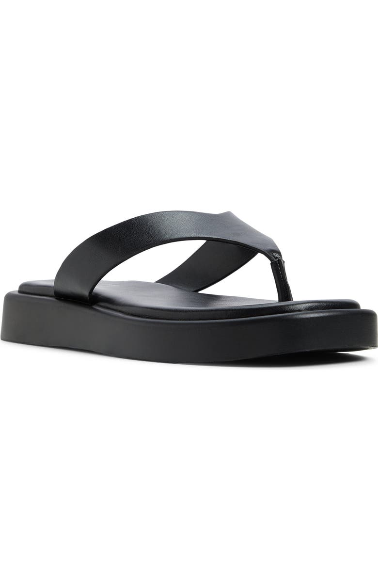 Call It Spring By Aldo Buena Platform Flip Flop, Main, color, Black