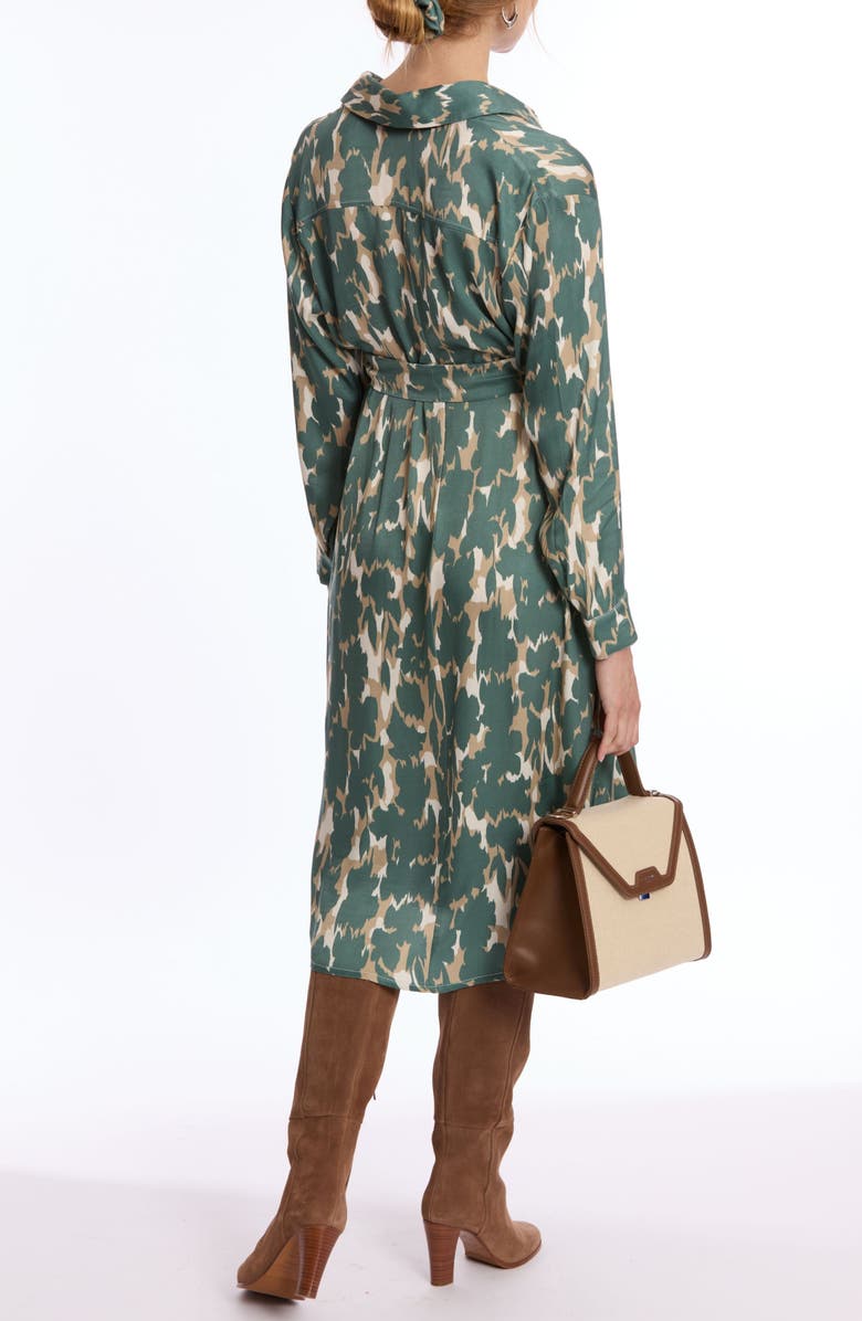 Cache Coeur Rym maternity and nursing shirt dress, Alternate, color, Multicolor