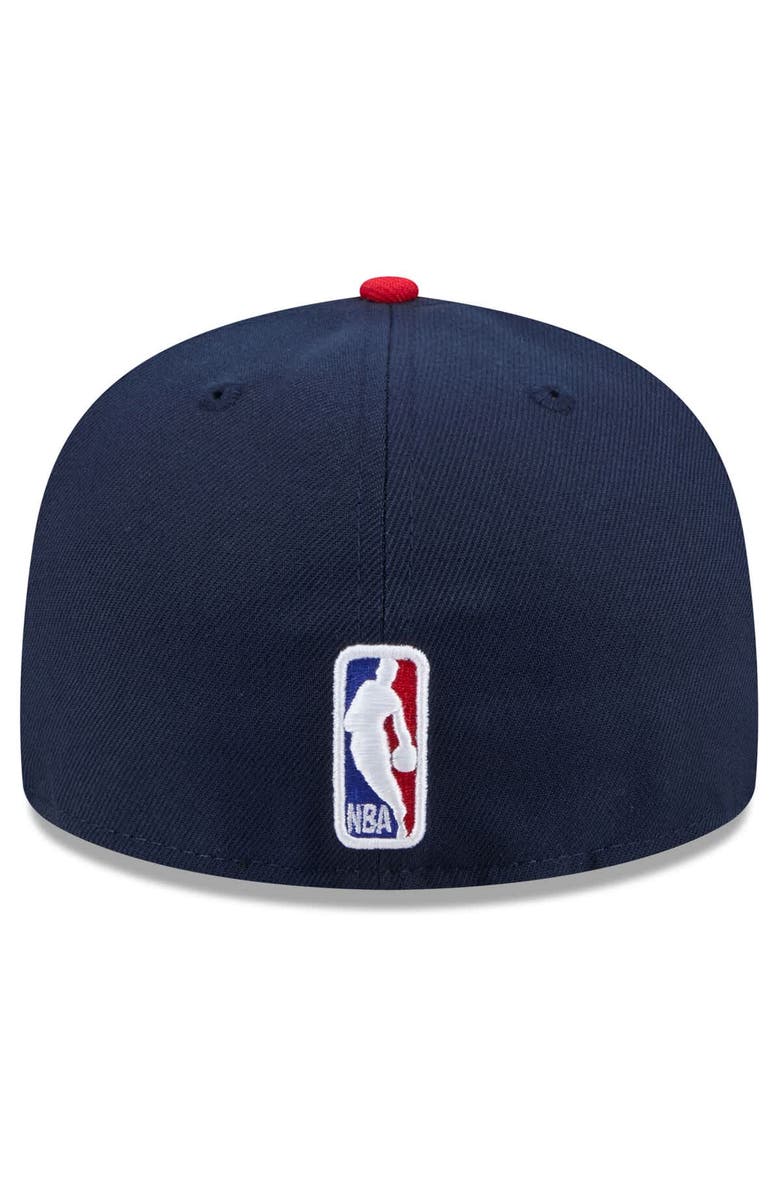 New Era Men's New Era  Navy Golden State Warriors 2024/25 City Edition 59FIFTY Fitted Hat, Alternate, color, 