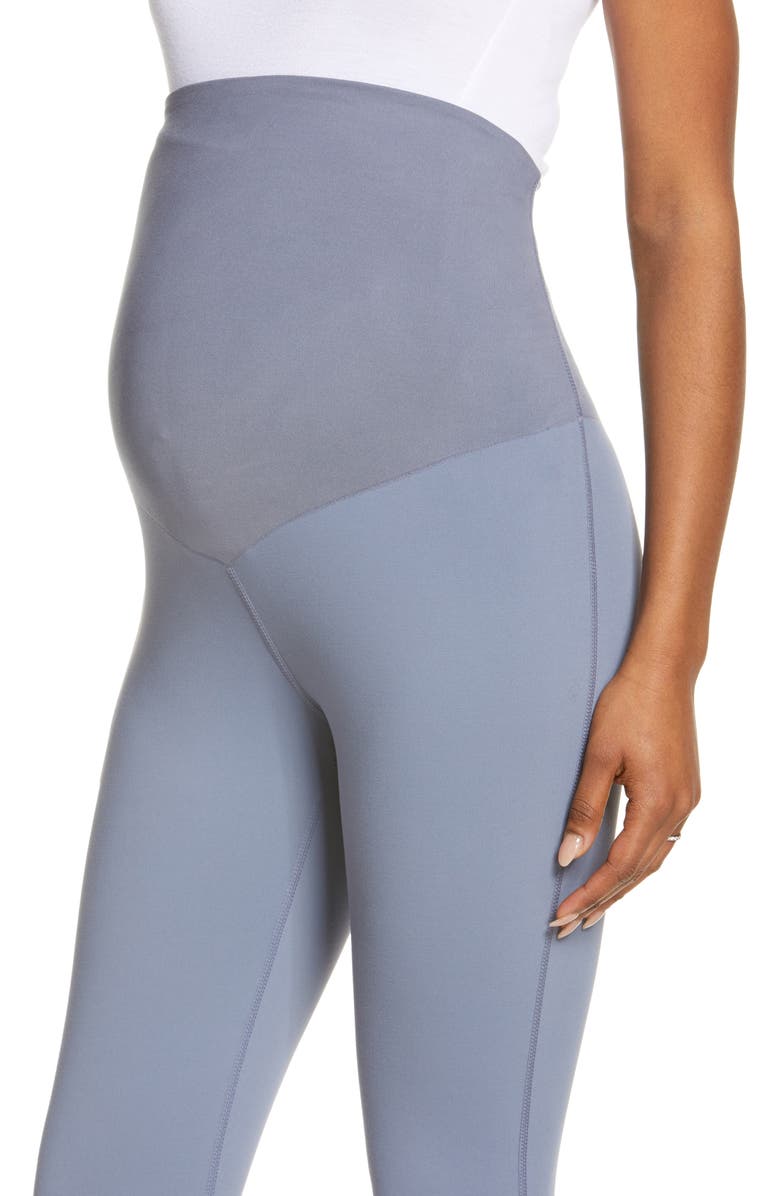 Zella Live In Crop Maternity Leggings, Alternate, color,