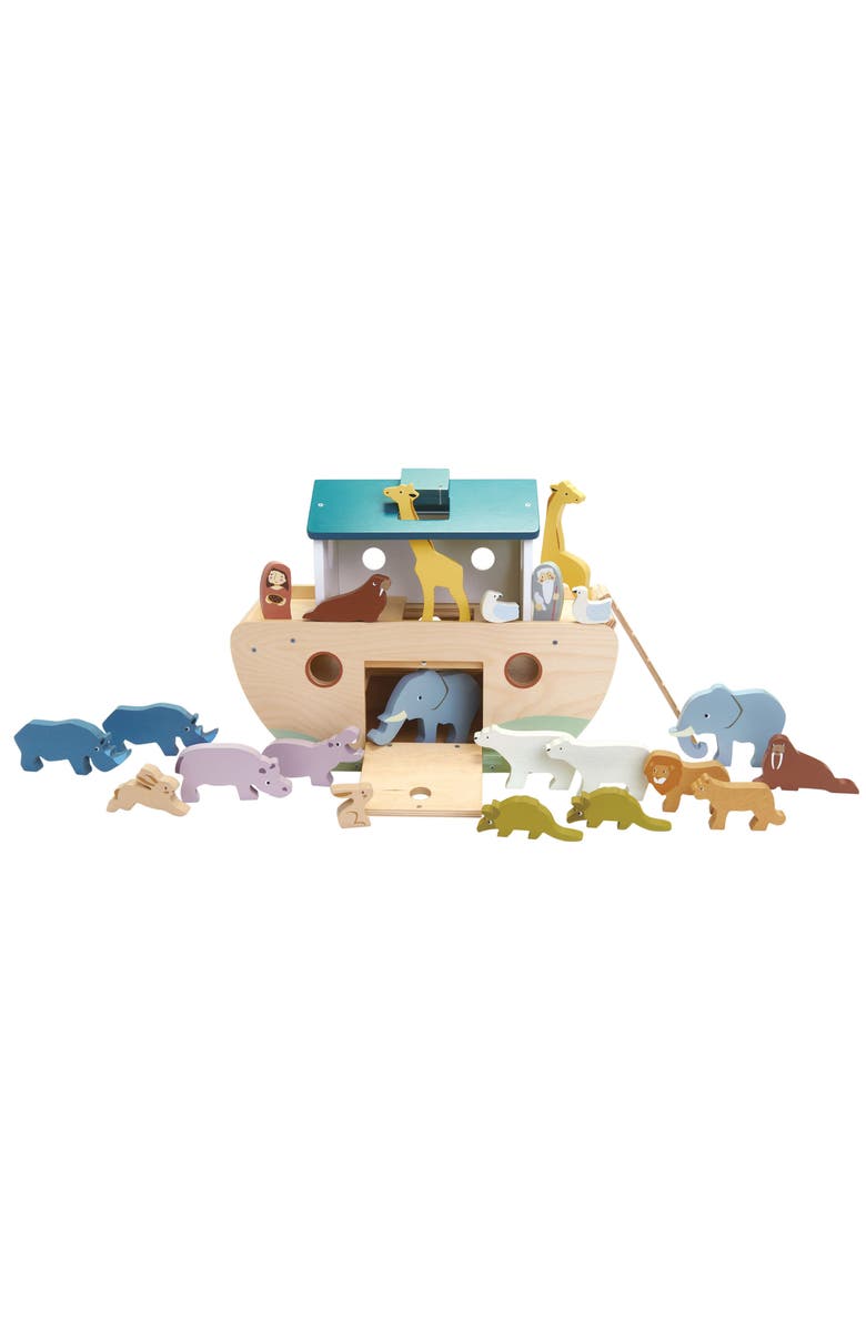 Tender Leaf Toys Noah's Ark Wooden Playset, Alternate, color, Multi
