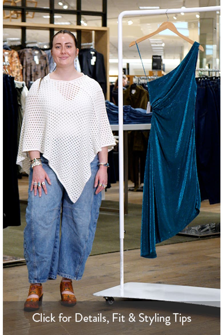 Emma One-Shoulder Ruched Asymmetric Dress video