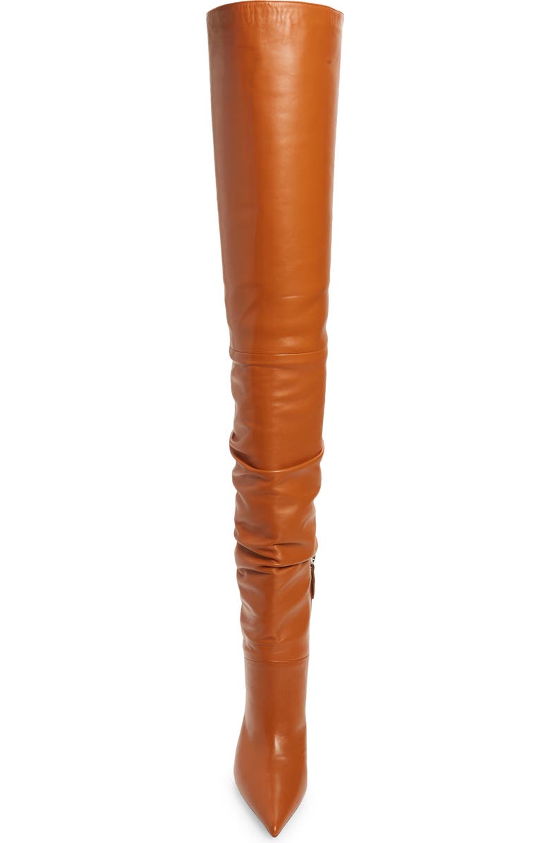 Amina Muaddi Olivia Over the Knee Boot, Alternate, color,