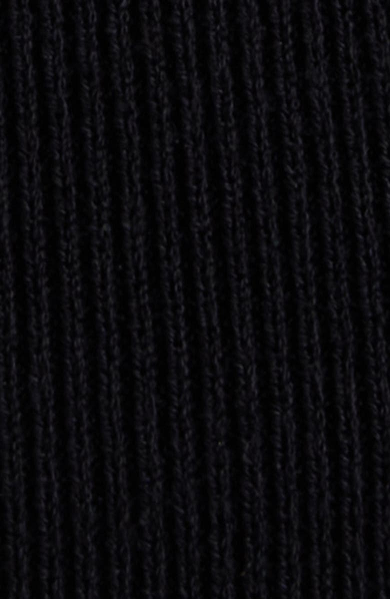 Isabel Marant Velma Plunge Neck Crepe Knit Maxi Dress, Alternate, color, Black