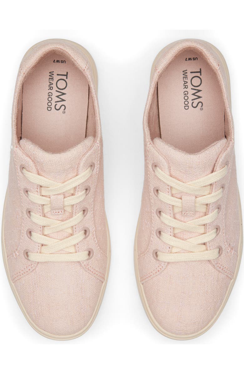 TOMS Textured Twill Sneaker, Alternate, color,