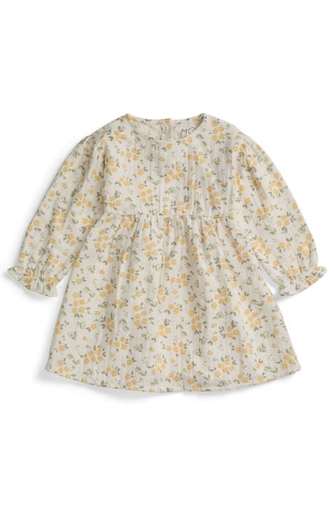 Floral Muslin Long Sleeve Dress (Baby)