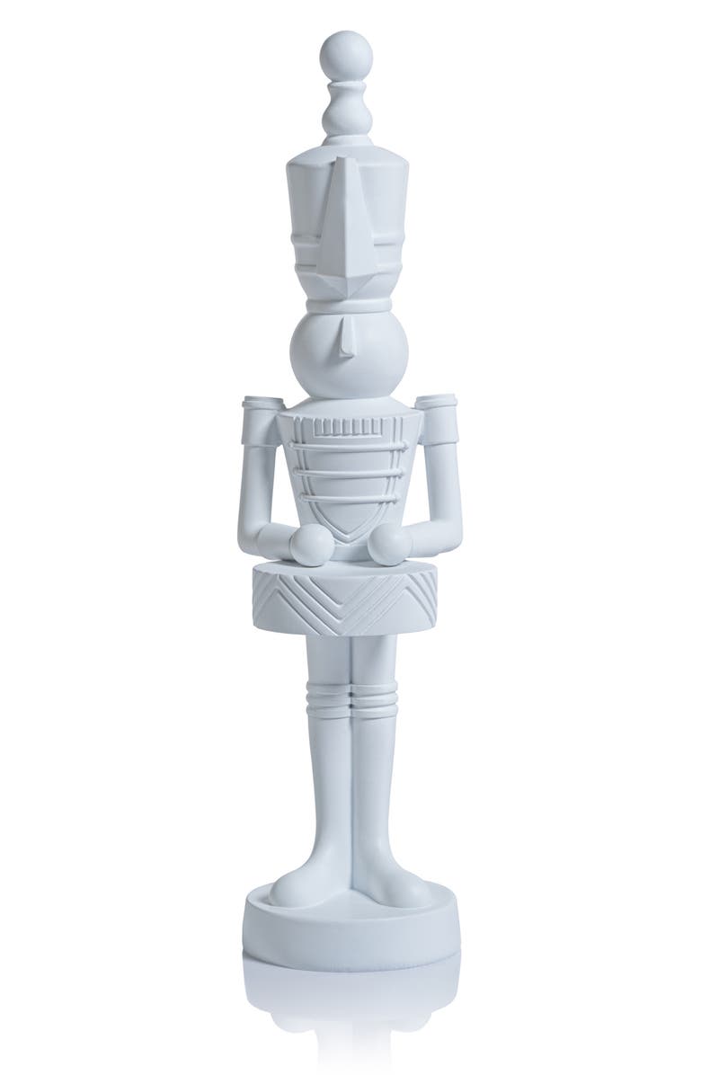 Zodax Patrice Set of 3 Soldier Figurines, Alternate, color, White