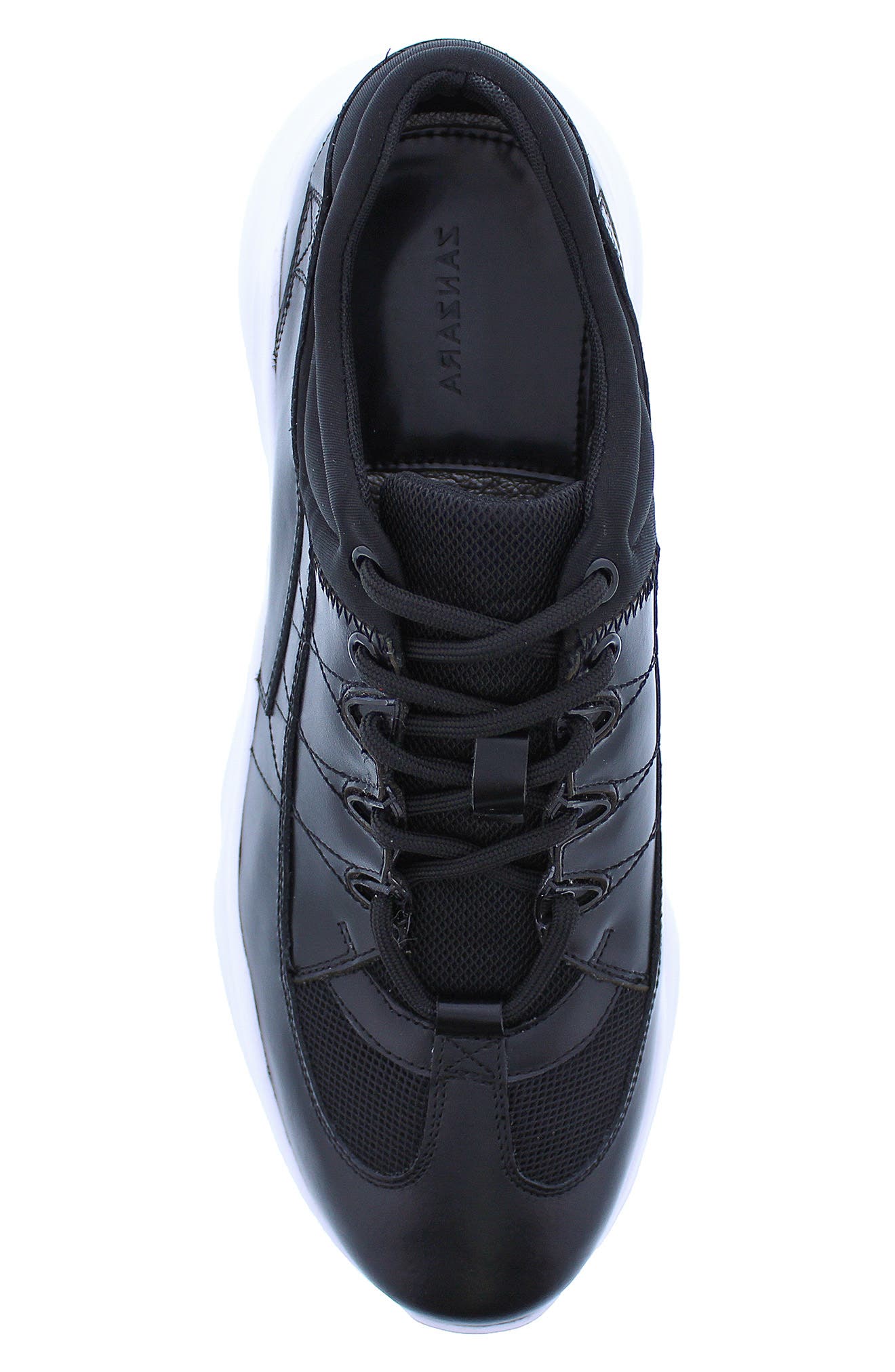 Zanzara Charles Leather Sneaker, Alternate, color, 