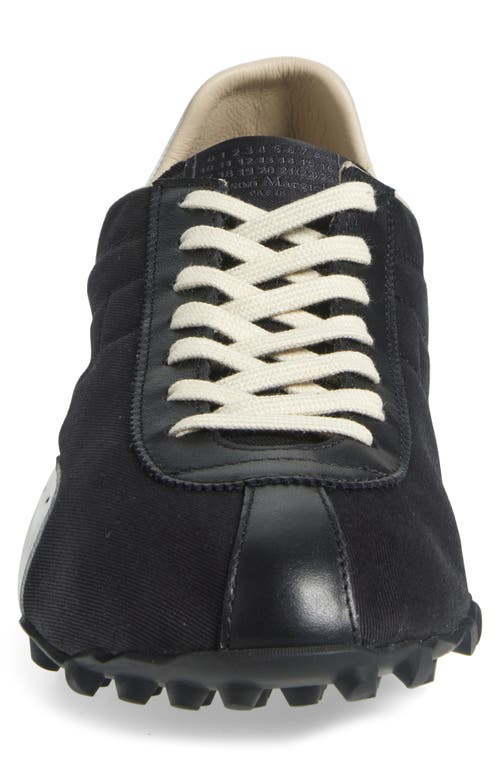 Maison Margiela Sprinters In Black/white/anthracite