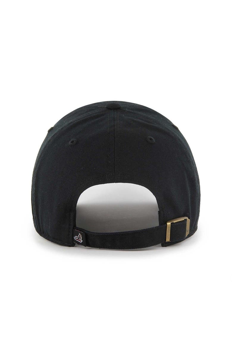 Men's '47 Black Atlanta Falcons Team Pride Clean Up Adjustable Hat, Alternate, color, Black