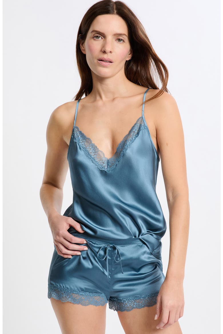 Milky Silk Camisole, Alternate, color, ENCRE