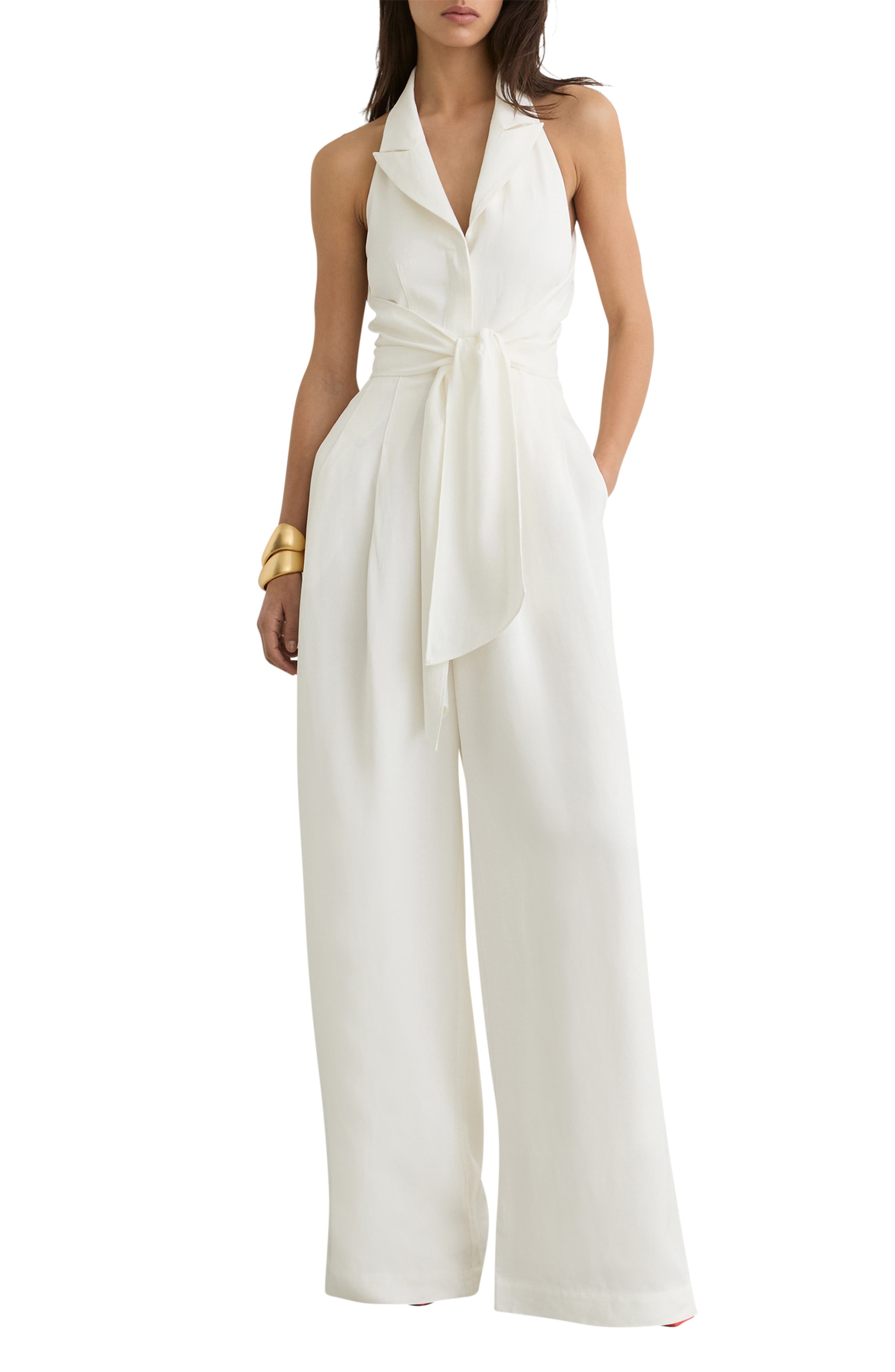 Taya Wide Leg Jumpsuit (Women) | Nordstrom