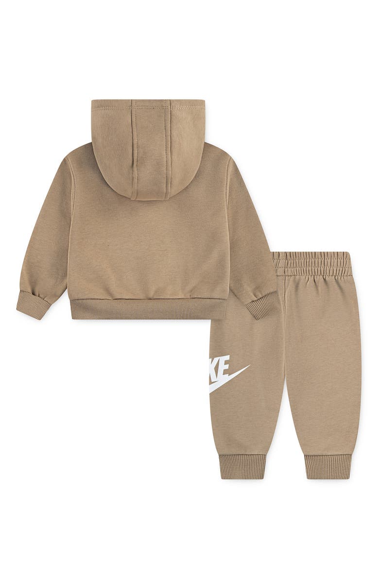 Nike Club Fleece Hoodie & Joggers Set, Alternate, color, Hemp