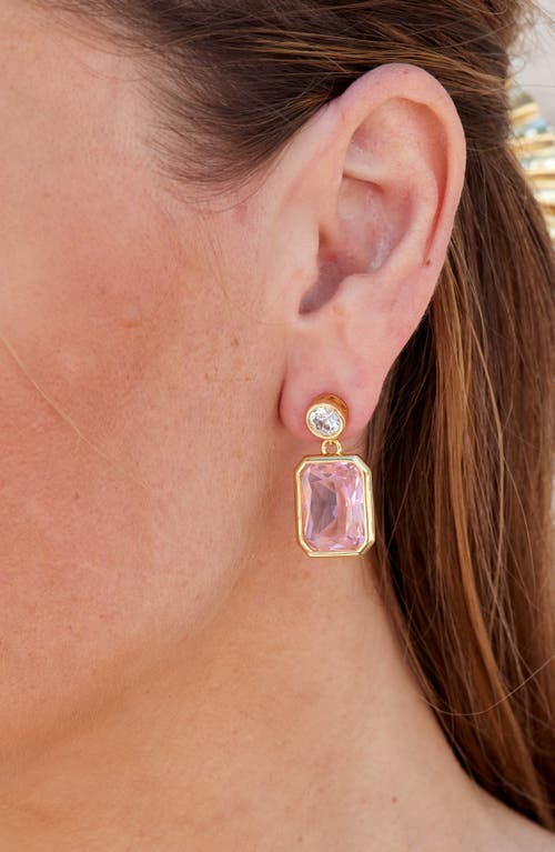 Savvy Cie Jewels Cubic Zirconia & Crystal Drop Earrings