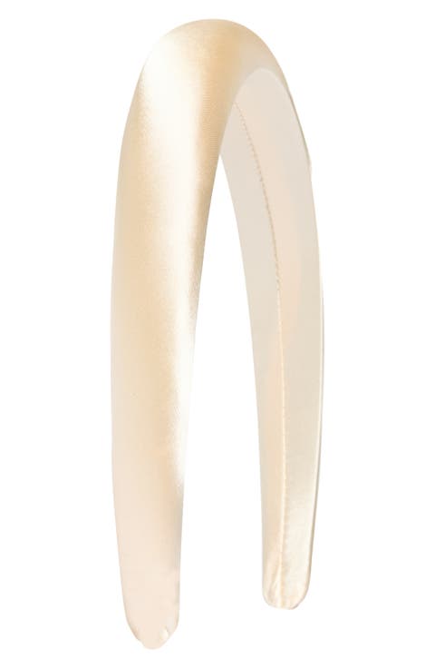Padded Satin Headband