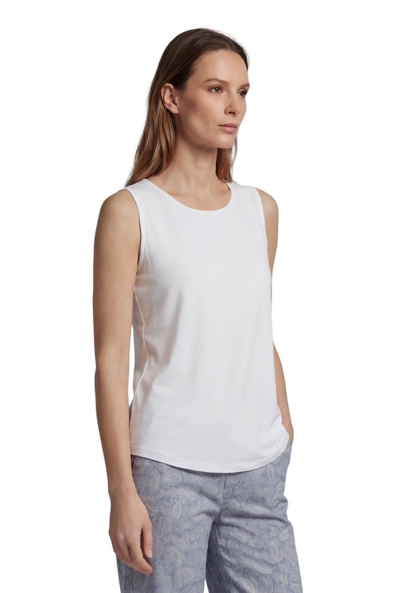 Womens Muscle Tank, Alternate, color, WHITE