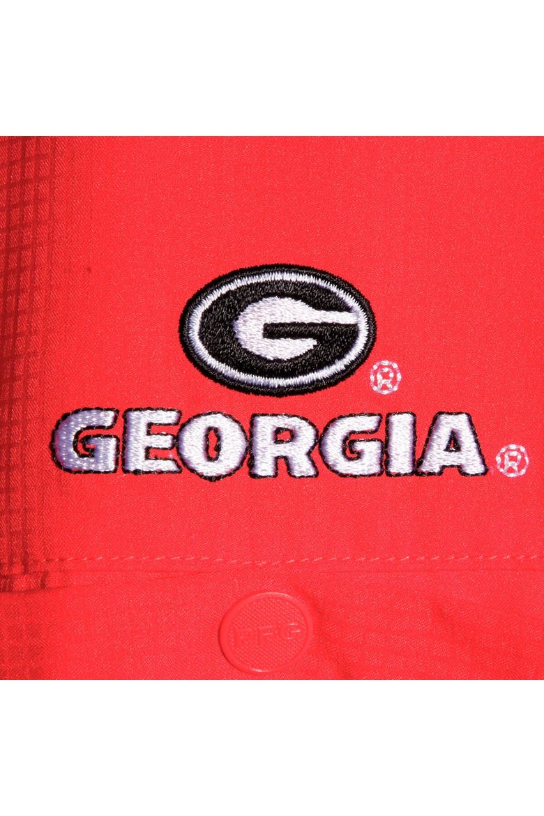 Men's Columbia Red Georgia Bulldogs Team PFG Tamiami Omni-Shade Button-Down Shirt, Alternate, color, Red