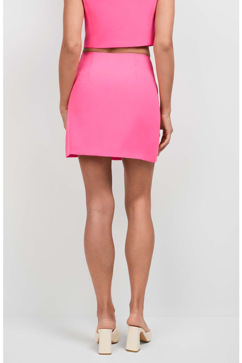 Medici Tailored Mini Skirt, Alternate, color, Magenta Milano