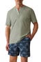 Sunwashed Organic Cotton Henley
