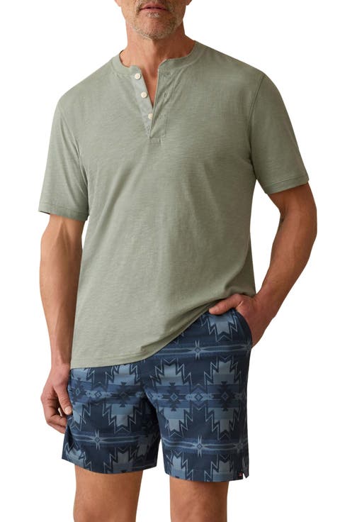 Sunwashed Organic Cotton Henley