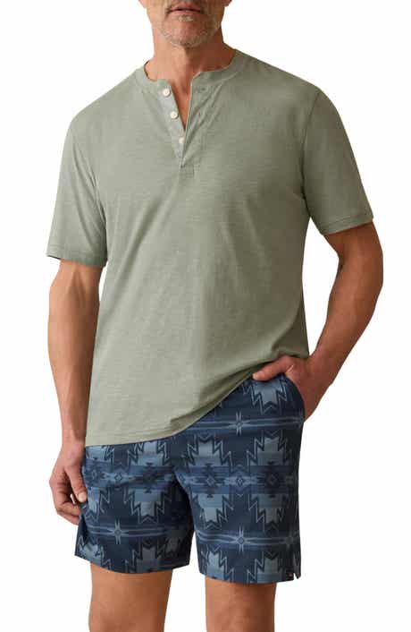 Faherty Sunwashed Organic Cotton Henley