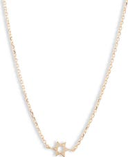 Anzie Love Letter Petite Star of David Necklace