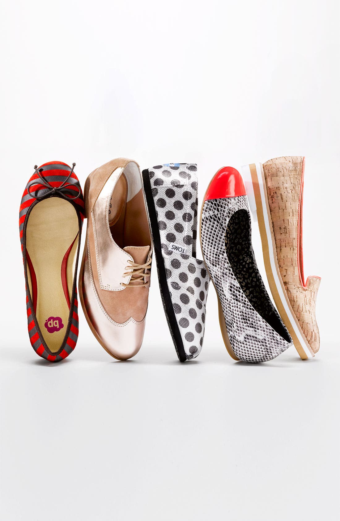 TOMS 'Classic - Metallic Dot' Slip-On, Alternate, color, 